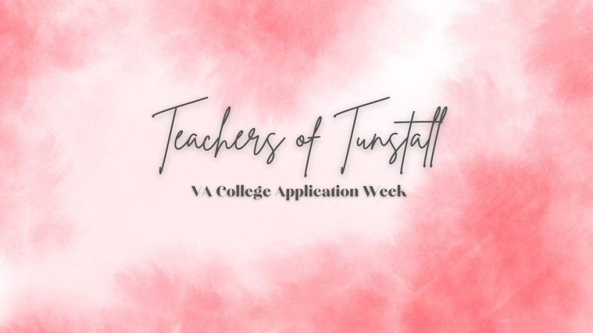 Teachers of Tunstall: College Application Week